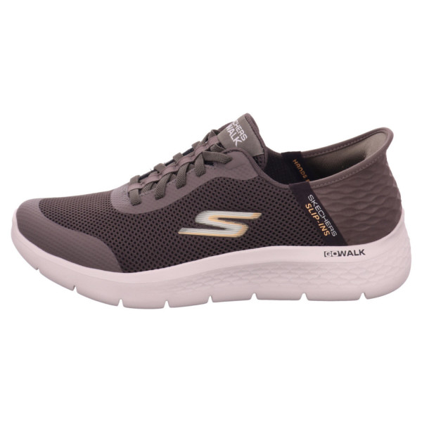 Skechers SLIP-INS Braun Textil - Bild 1