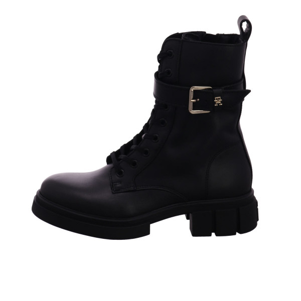 Tommy Hilfiger Feminine Bikerboot black Glattleder - Bild 1