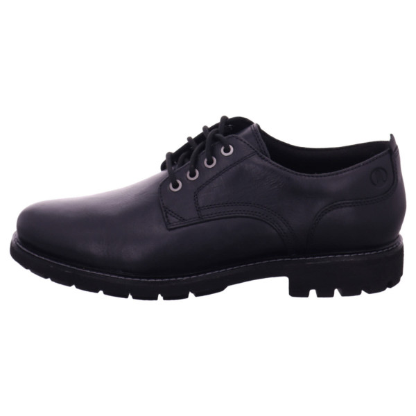Clarks Batcombe Tie BLACK Glattleder - Bild 1
