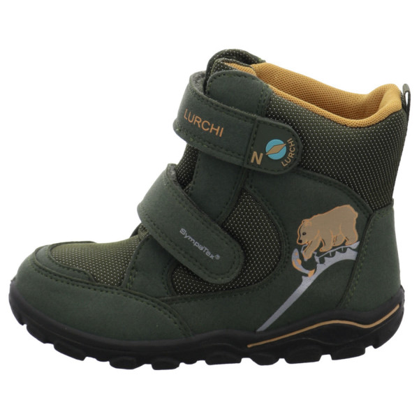 Lurchi Kaido-SYMPATEX moss green-yellow pu/textile - Bild 1