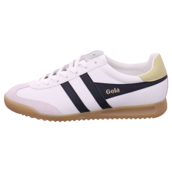 Gola Torpedo white black lemon Glattl./ Nubuk - Bild 1
