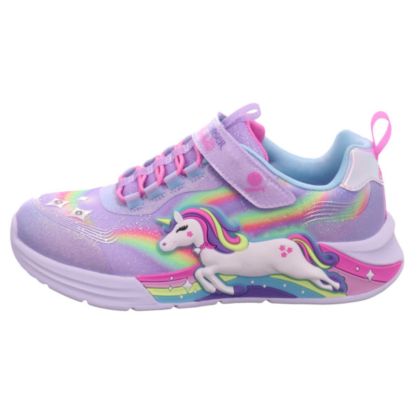 Skechers Lighted Unicorn Bung Violett Textil - Bild 1