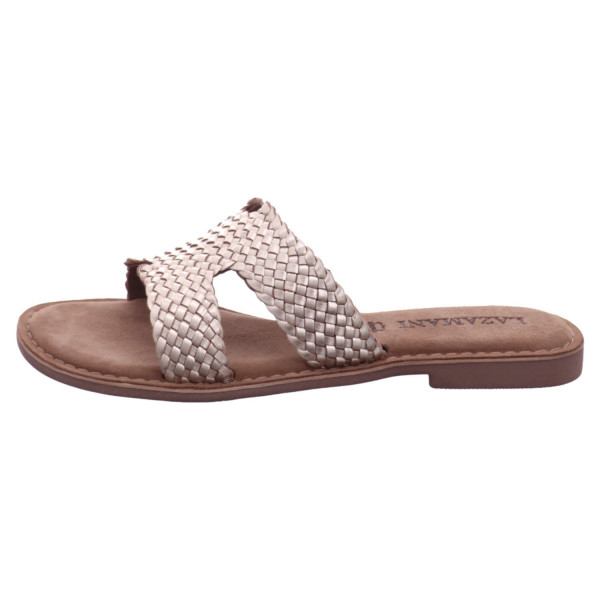 Lazamani basic mules gold Glattleder - Bild 1