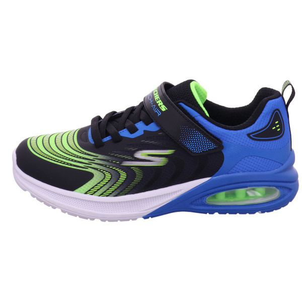 Skechers MICROSCOPE MAX ADVAN Blk/ Blue/ Lime Polyester - Bild 1