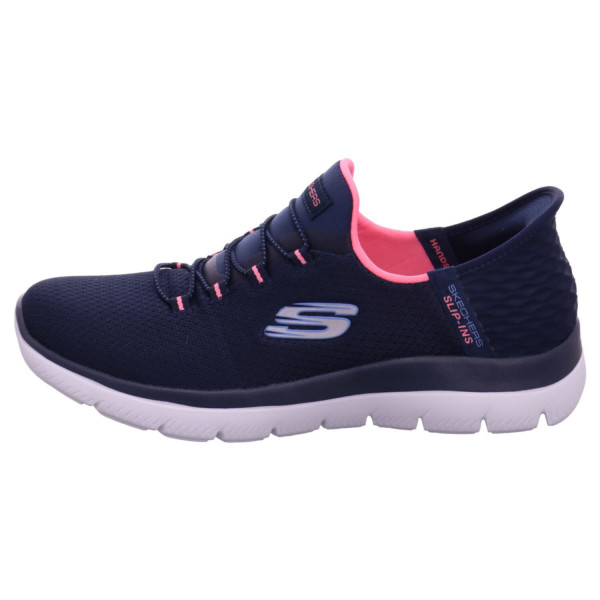 Skechers Mesh Bungee Slip-Ins Blau Textil - Bild 1