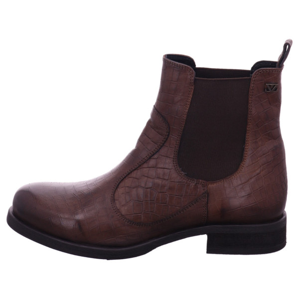 Lazamani marij chelsea boots brown croco leather - Bild 1