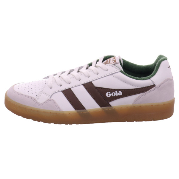 Gola Eagle 86 white otter evergree Glattleder/ Nubuk - Bild 1