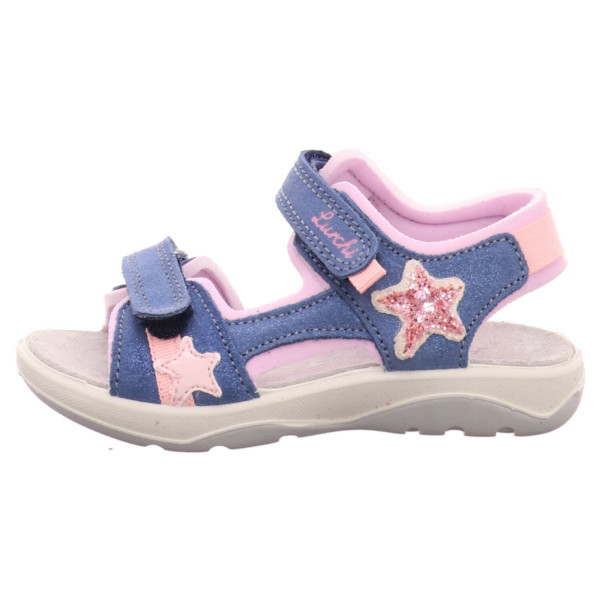 Lurchi FIA LT BLUE ROSE SUEDE GLITTER - Bild 1