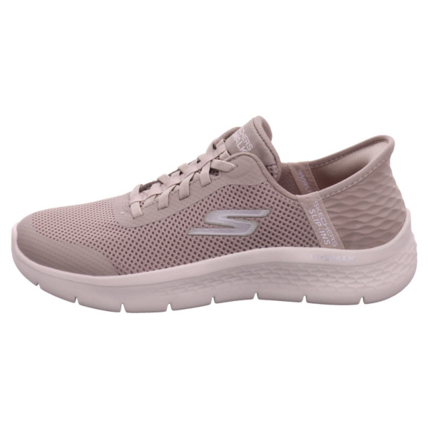 Skechers SLIP-INS: GO WALK FL taupe Textile/Trim - Bild 1
