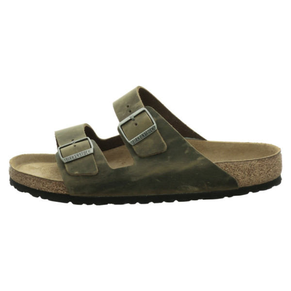 Birkenstock Arizona FL WB faded khaki Naturleder geölt - Bild 1