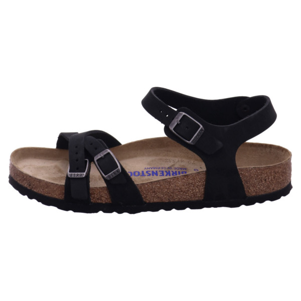 Birkenstock Kumba Soft Footbed Schwarz Nubukleder - Bild 1