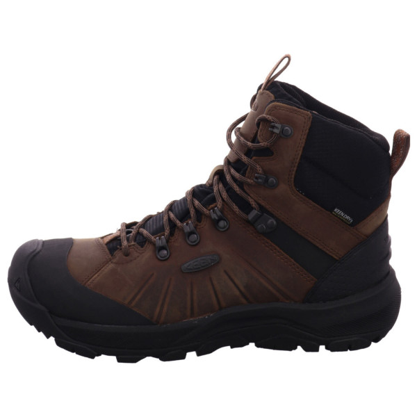 Keen REVEL IV MID POLAR Dark Earth/Caramel C Fettnubuk - Bild 1