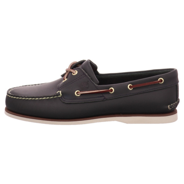 Timberland Mens 2 Eye Boat Md Blue FULL GRAIN Full Grain - Bild 1