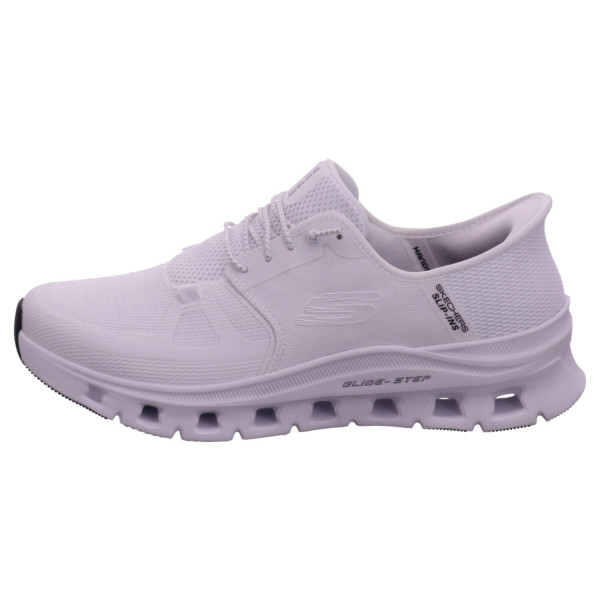 Skechers Slip-Ins Mesh Bungee Weiß Textil - Bild 1