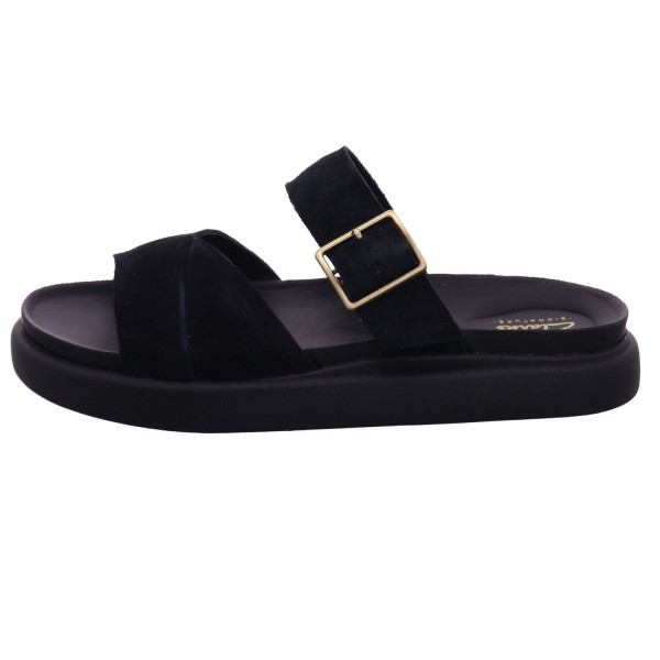 Clarks Mule Aristella Black Suede - Bild 1