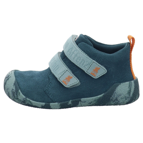 Affenzahn Hase Leder Talky blau türkis Prewalker Lowboot - Bild 1