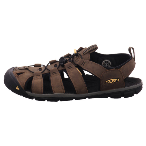Keen Clearwater CNX Leath earth black Fettleder - Bild 1