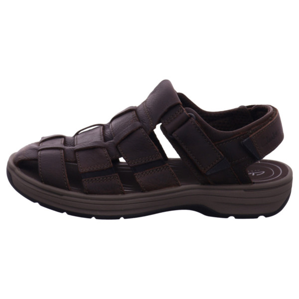 Clarks Saltway Cove DARK BROWN LEA Glattleder - Bild 1