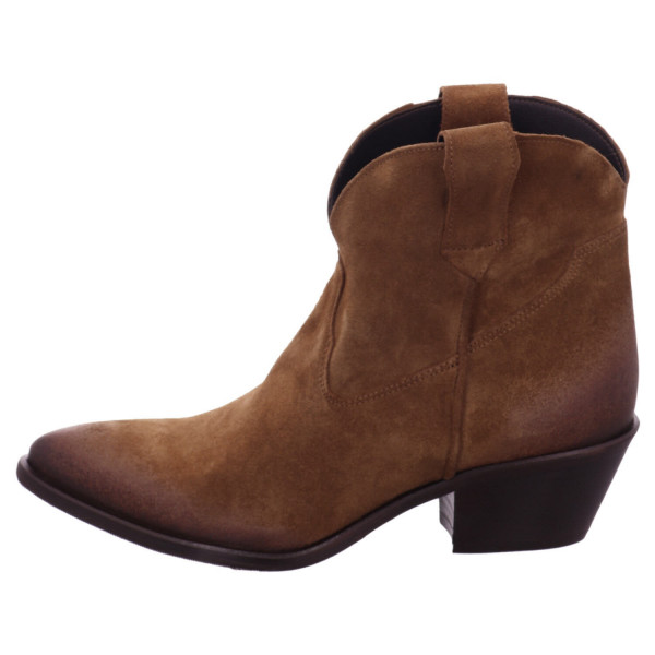 Lazamani ladies booties cognac Nubuk - Bild 1