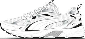 Puma Milenio Tech PUMA WHITE-PUMA BLAC