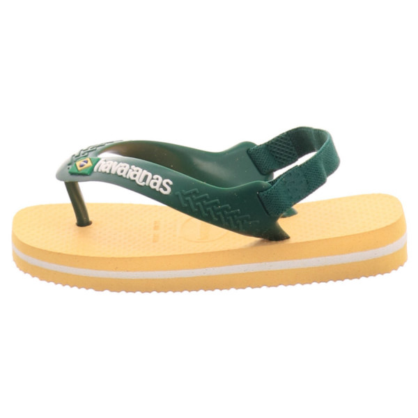 Havaianas Baby Brasil Logo II POP YELLOW/AMAZON Syn. - Bild 1