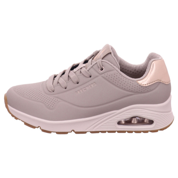 Skechers UNO - GOLDEN AIR taupe silver durabuck - Bild 1