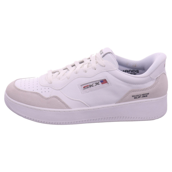 Skechers SPORT COURT 2.0 Weiß Kuhleder - Bild 1