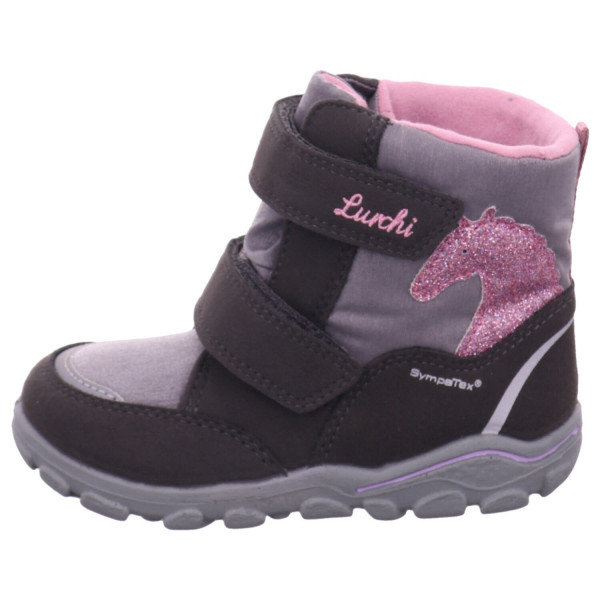 Lurchi Kalea-SYMPATEX grey-pink pu/textile - Bild 1