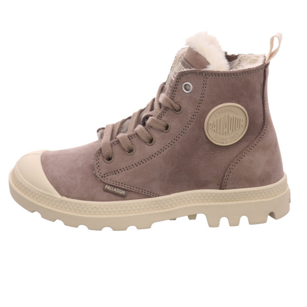 Palladium Pampa HI Zip WL brown Velour - Bild 1