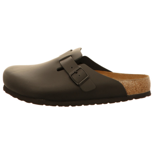 Birkenstock Boston BS normal black Glattleder - Bild 1