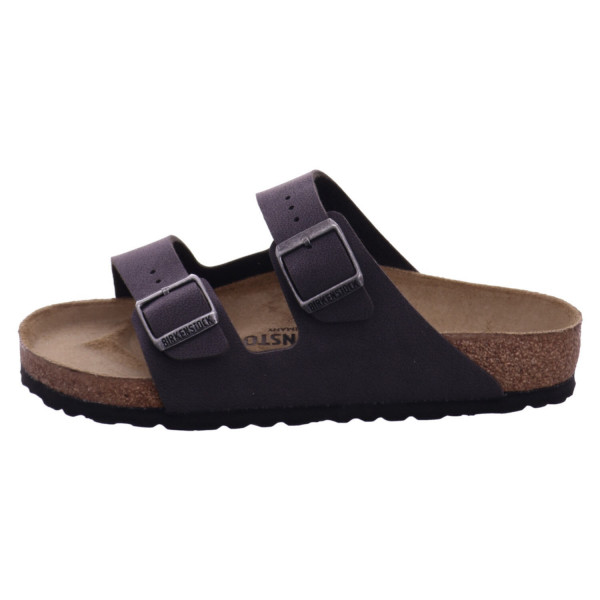 Birkenstock Arizona Birko-Flor B Birkibuc Velvet Gray Birko-Flor Birkibuc - Bild 1
