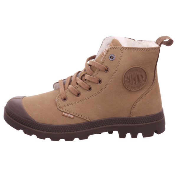 Palladium Pampa hi Zip WL mahogany Velour - Bild 1