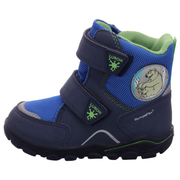 Lurchi KALLE SYMPATEX DK BLUE APPLEGREEN PU TEXTILE - Bild 1