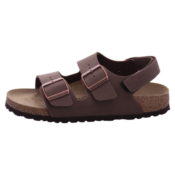 Birkenstock Milano AS Kids Mocca Birko-Flor Birkibuc - Bild 1
