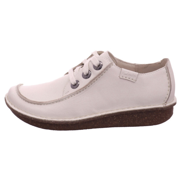 Clarks Funny Dream Cream Glattleder - Bild 1