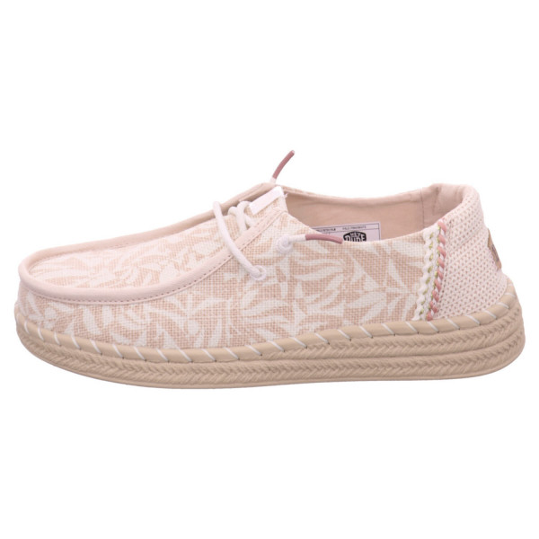 Hey Dude Wendy espadrille retro pale pink whit Textil - Bild 1