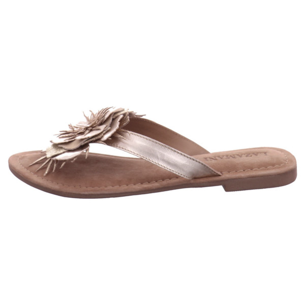 Lazamani Ladies flower metallic Glattleder - Bild 1