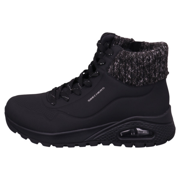 Skechers UNO RUGGED - DARLING black Duraleather/Sweater - Bild 1