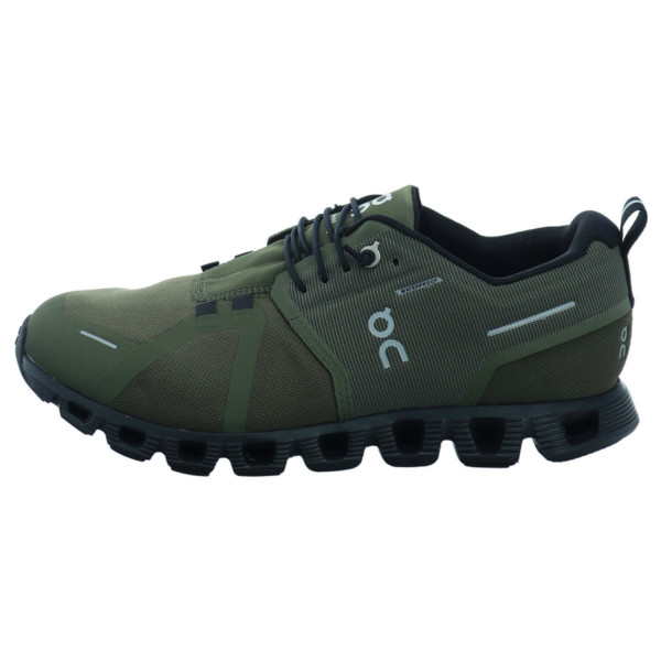ON Cloud 5 waterproof olive black Textil/ Syn. - Bild 1