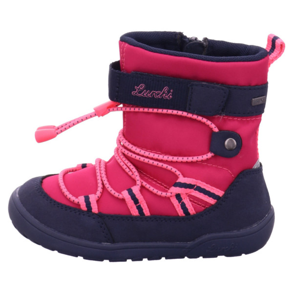 Lurchi Jace-TEX navy-pink textile/pu - Bild 1
