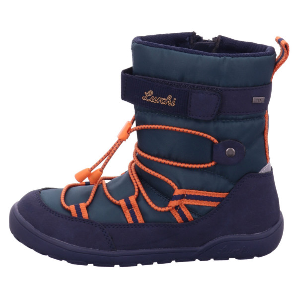 Lurchi Jace-TEX petrol-orange textile/pu - Bild 1