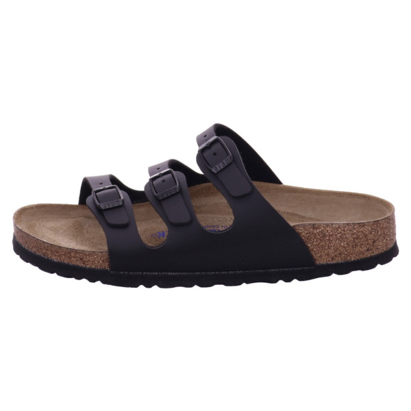 Birkenstock Florida BS schmal Schwarz Birko-Flor - Bild 1