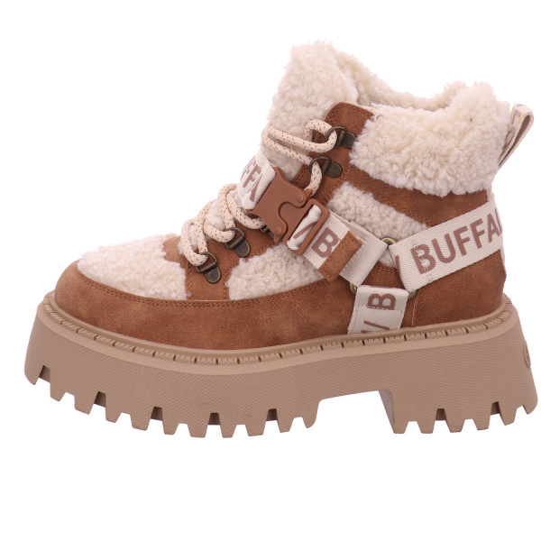 Buffalo Aspen Com Mid warm beige cognac vegan nubuck - Bild 1