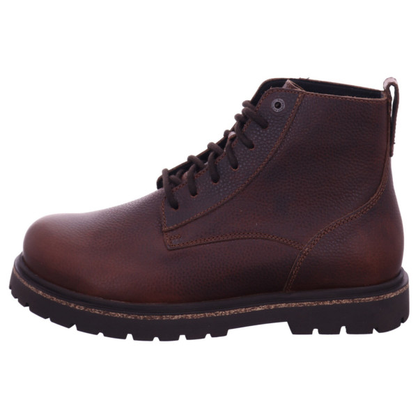 Birkenstock Highwood Lace Mid Chocolate Naturleder - Bild 1