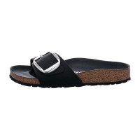 Birkenstock Madrid Big Buckle black Glattleder