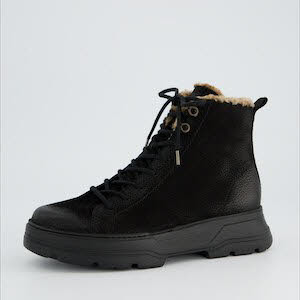 Paul Green Schwarz Grained Nubuck