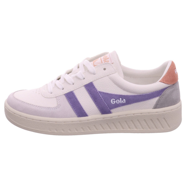 Gola Grandslam Trident white lavender terra Syn./ Nubuk - Bild 1