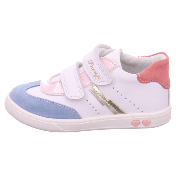 Primigi Baby like bianco ceruleo Glattleder/ Nubuk - Bild 1