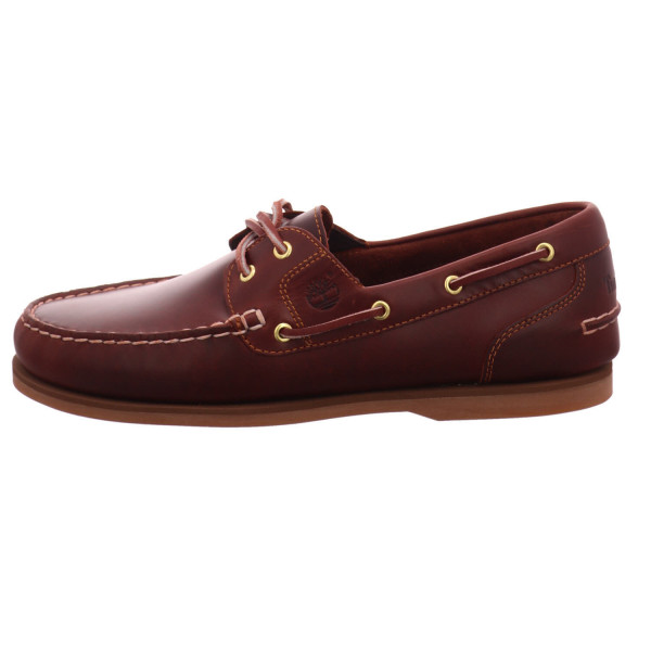 Timberland Classic Boat 2-Eye burgundy full grain Full Grain - Bild 1