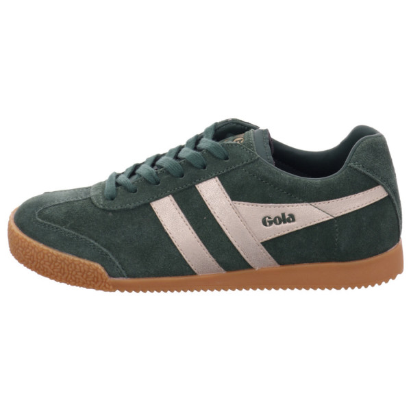 Gola Harrier Mirror evergreen gold gum Rauleder - Bild 1